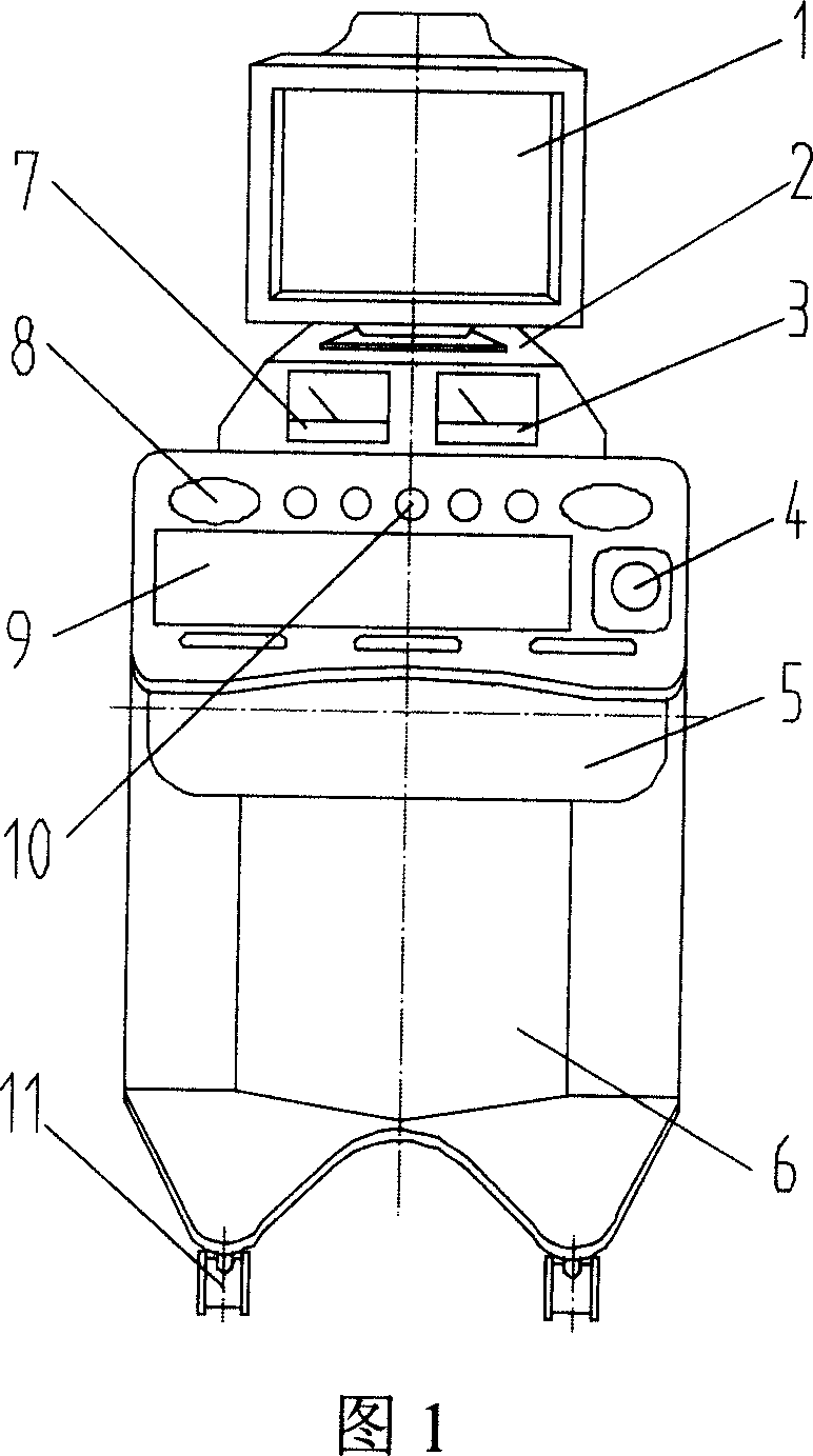 Prostatic comprehensive therapeutic apparatus