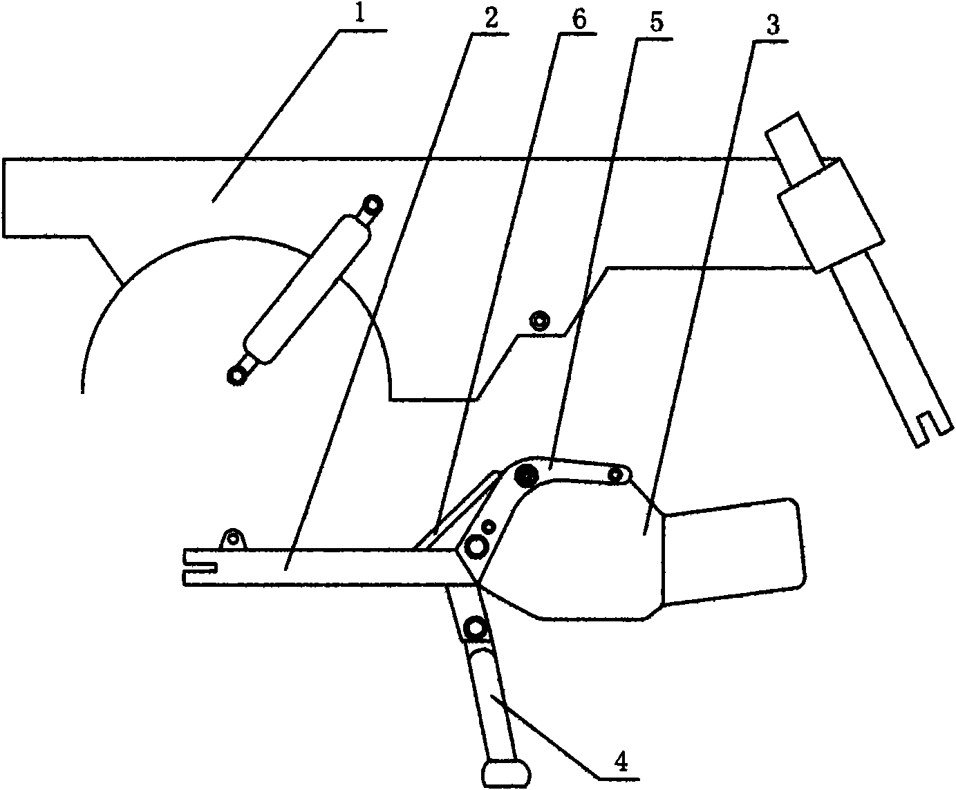 Independent suspension frame of boosting vehicle