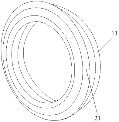 Piston sealing piece manufacturing process and piston sealing piece