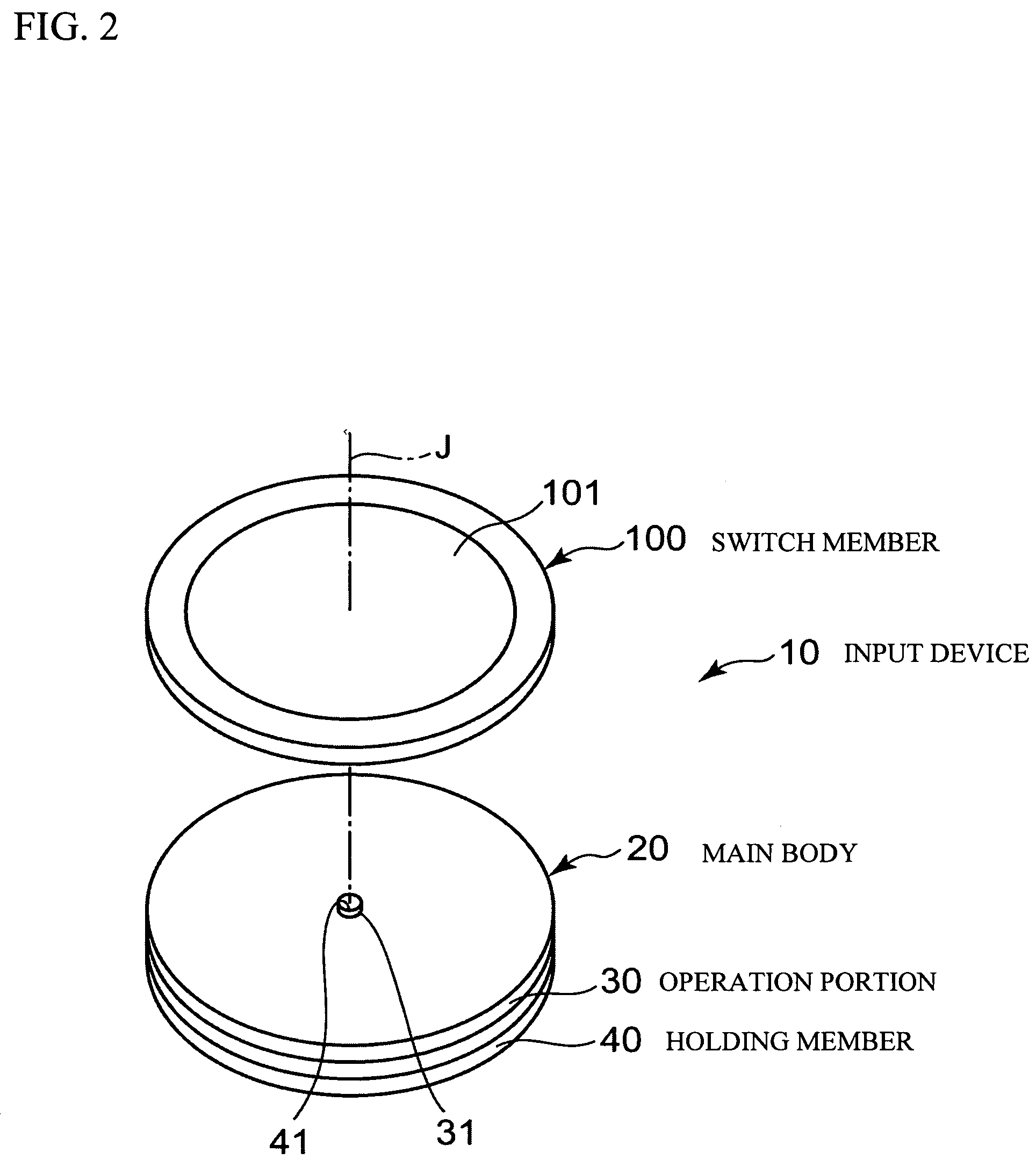 Input device and electronics device