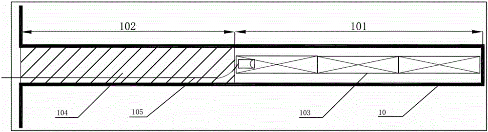 Five-segment-type millisecond electric detonator secondary blasting construction method applied to blasting of high-gas large-section tunnel