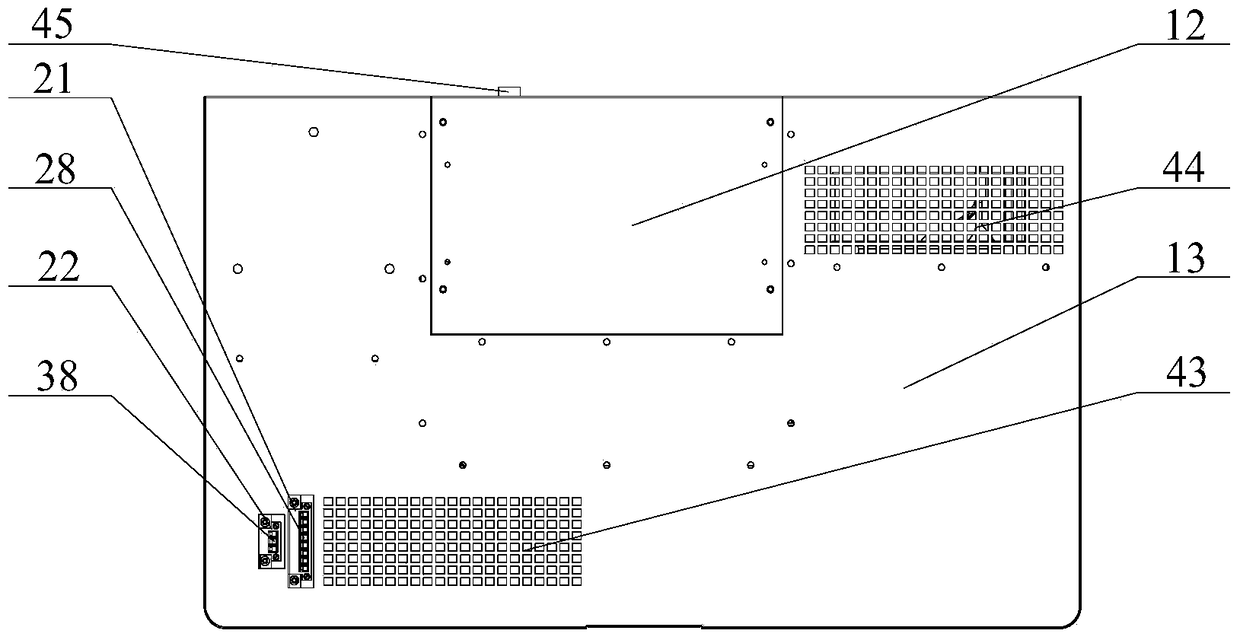 Rack air conditioner without condensate discharge