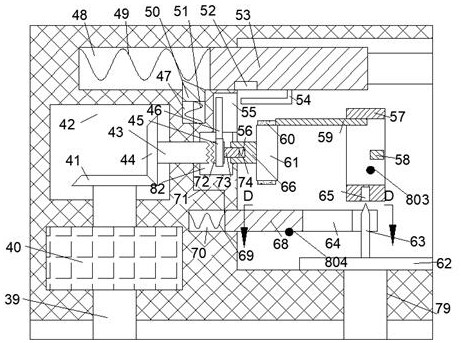 Spraying device of experiment table board