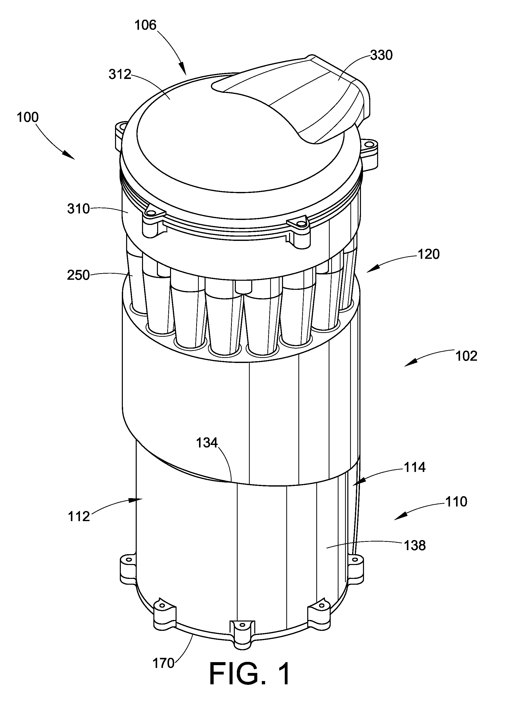 Dual Stage Cyclonic Dust Collector