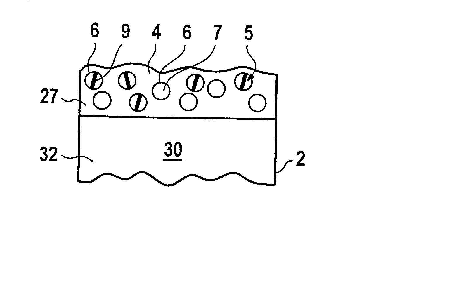 Flat Material Especially in the Form of a Sheet or a Strip and Device for Writing on said Material