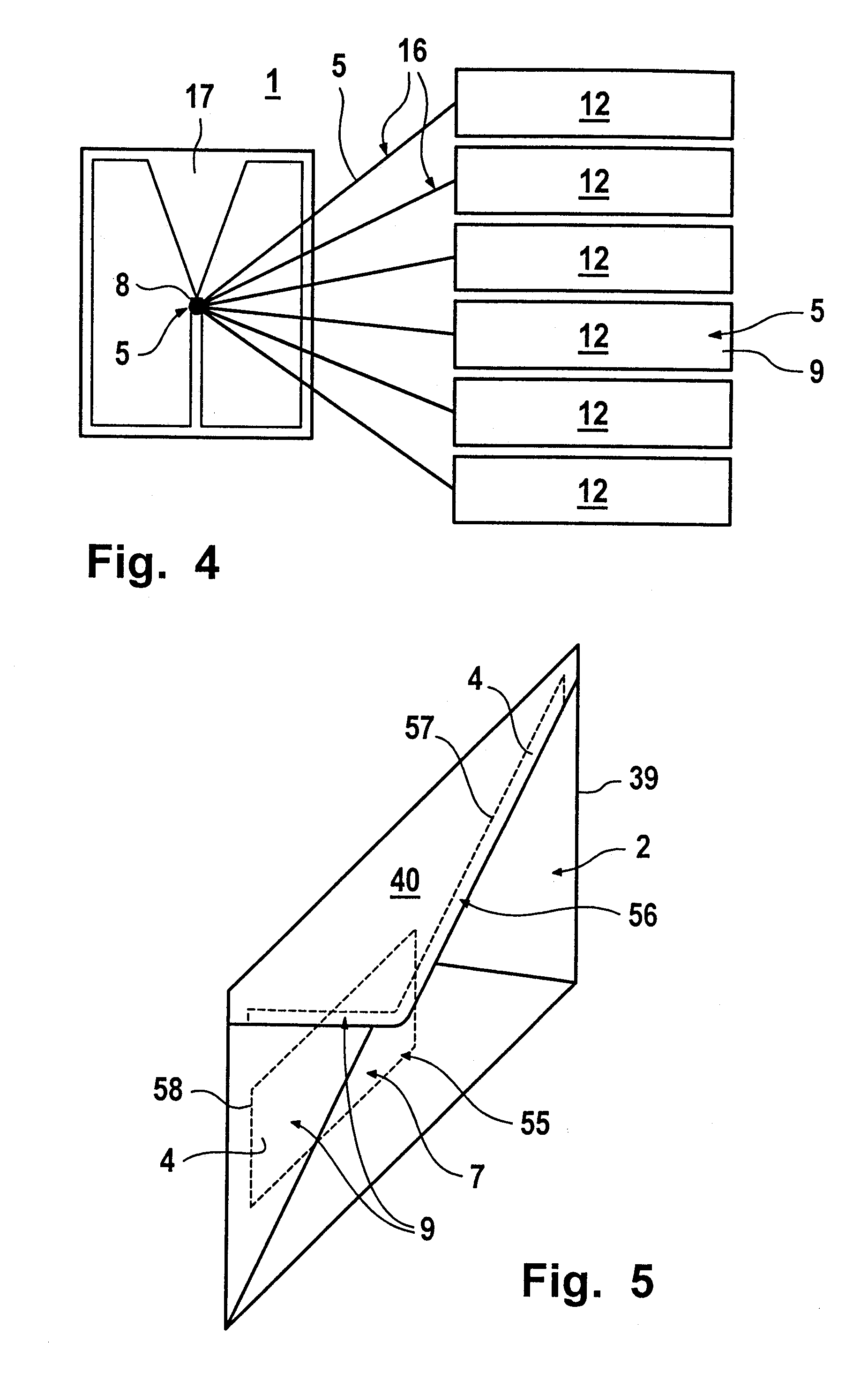 Flat Material Especially in the Form of a Sheet or a Strip and Device for Writing on said Material