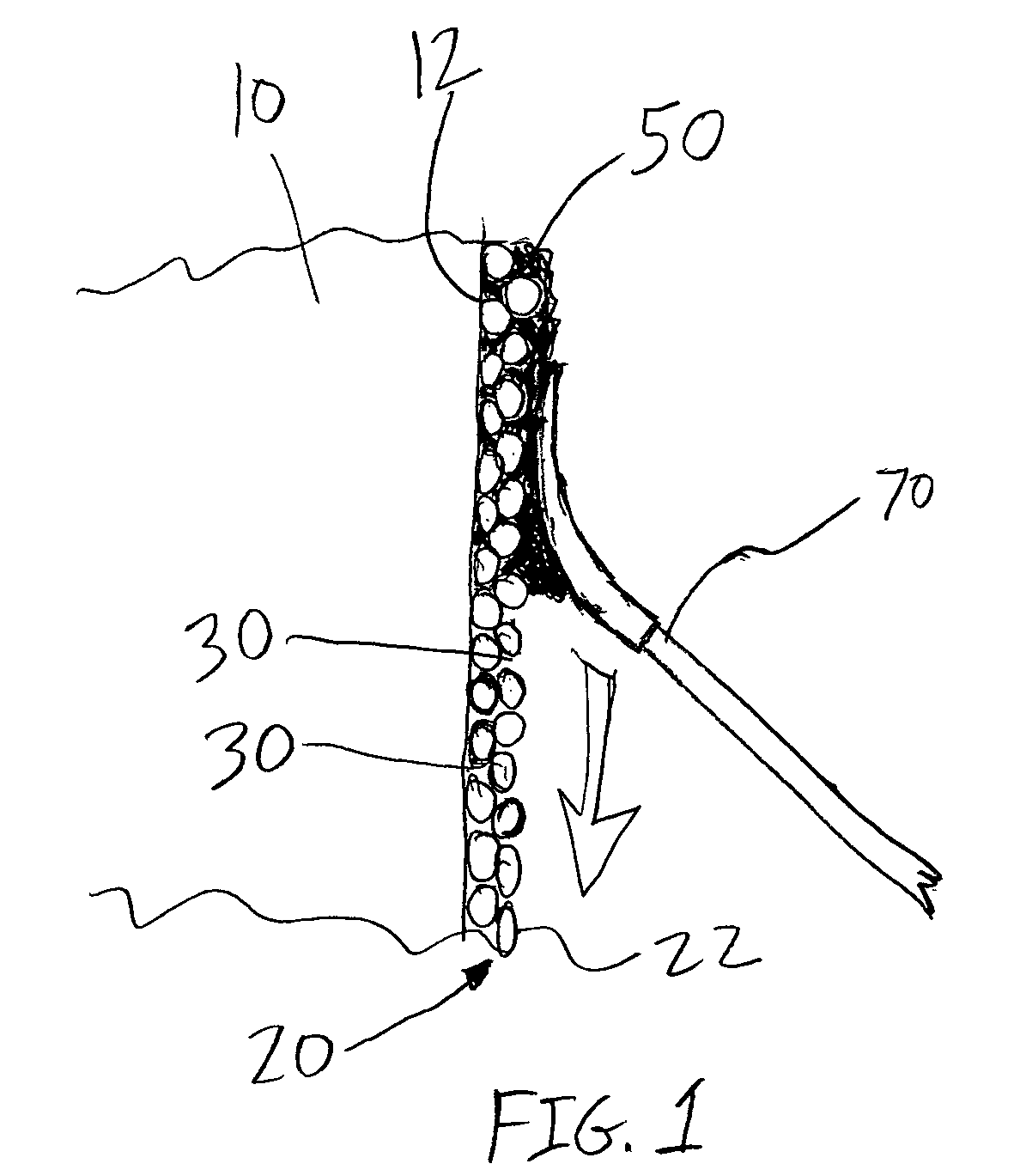 Coating an implant for increased bone in-growth