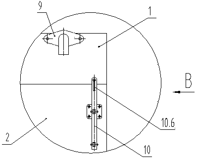 Numerical-control working platform for precision casting sprue grinding