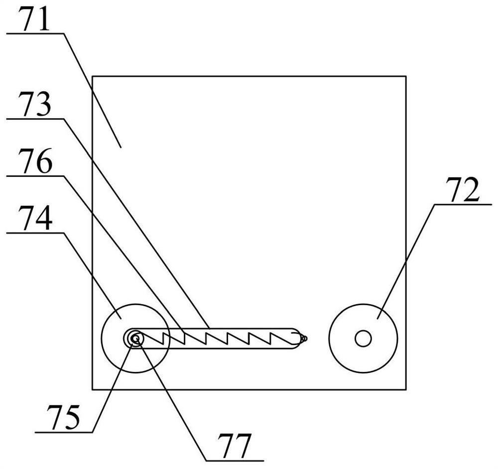 Uncoiling machine for waterproof coiled material