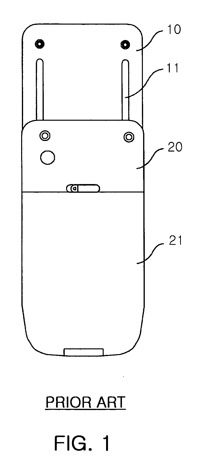 Automatic/manual slide type communication terminal