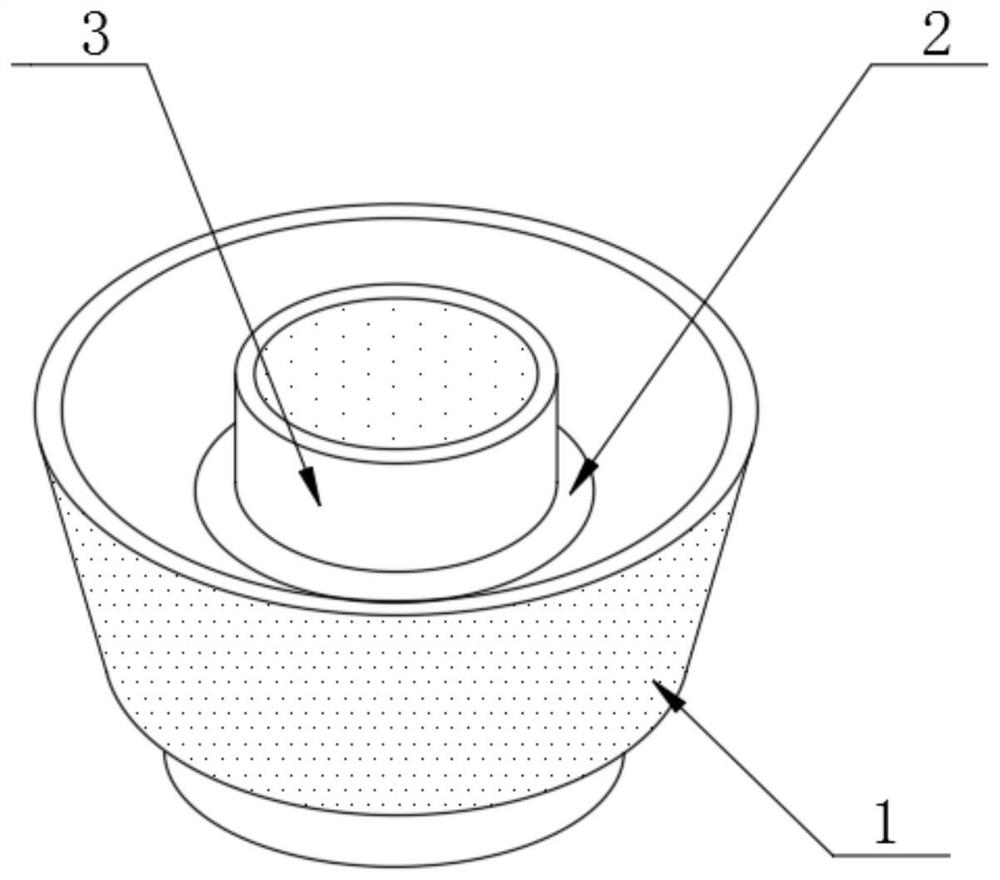 Mud pump piston rubber and preparation method thereof