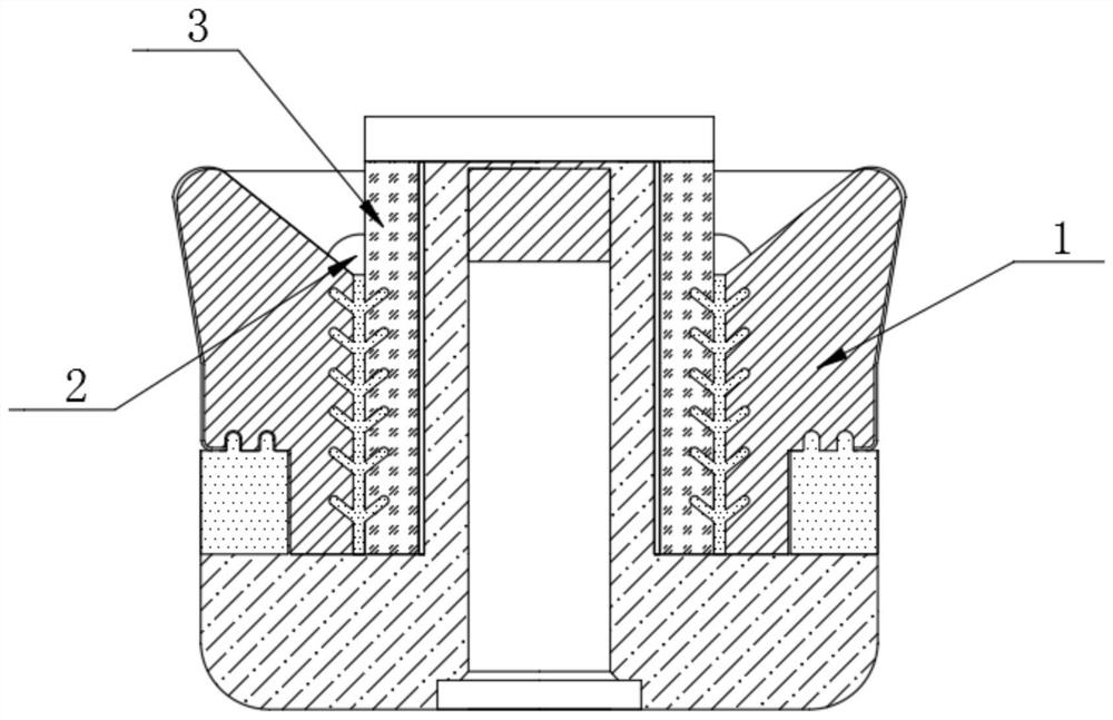 Mud pump piston rubber and preparation method thereof