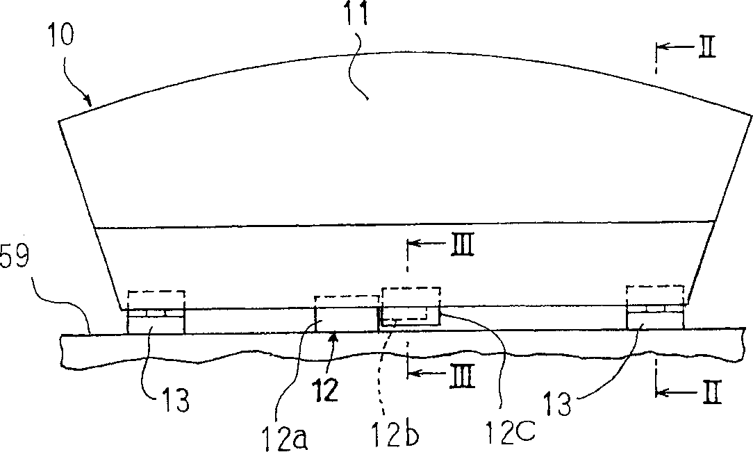 Stepless music stand and misical instrument provided therewith