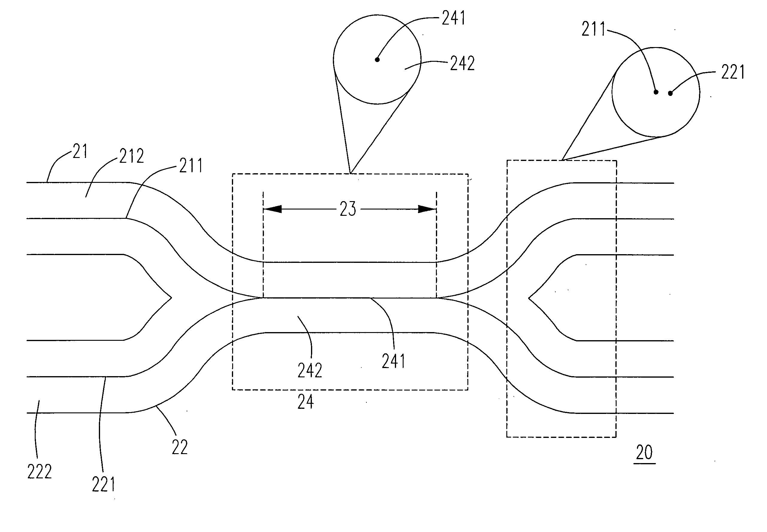 Laser-ablated fiber devices and method of manufacturing the same