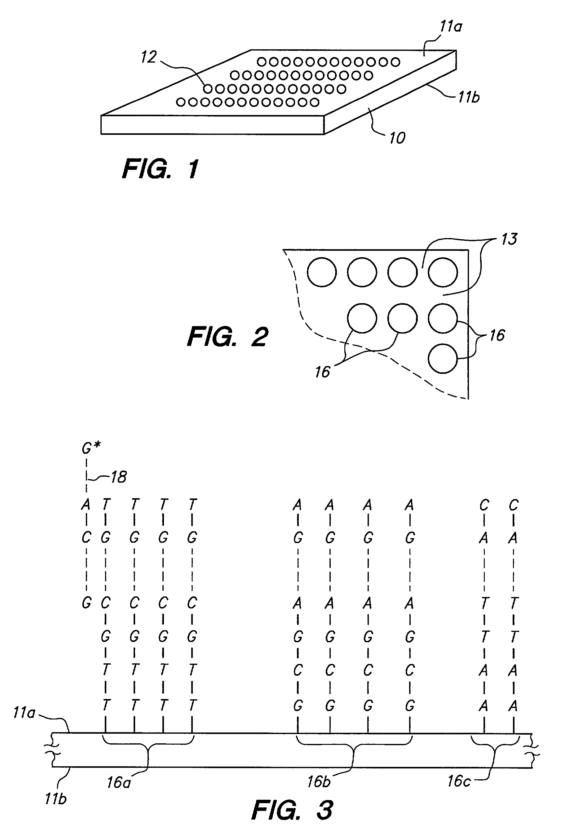 Interrogating multi-featured arrays