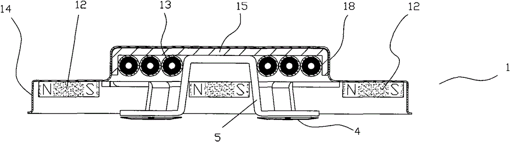 Electric heating device and electric heater using same