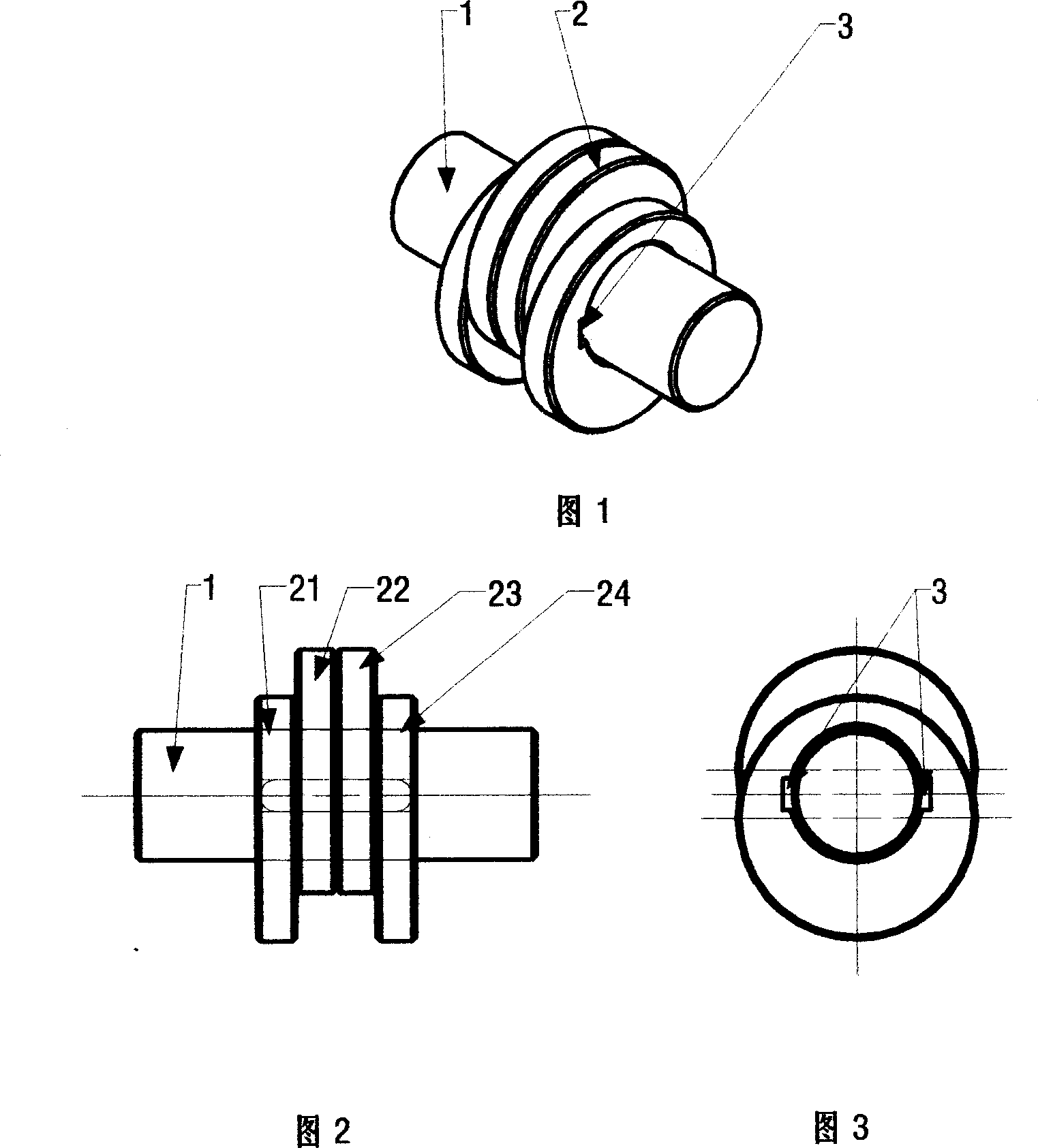 Dynamic balance driving mechanism with small tooth-differential planetary transmission