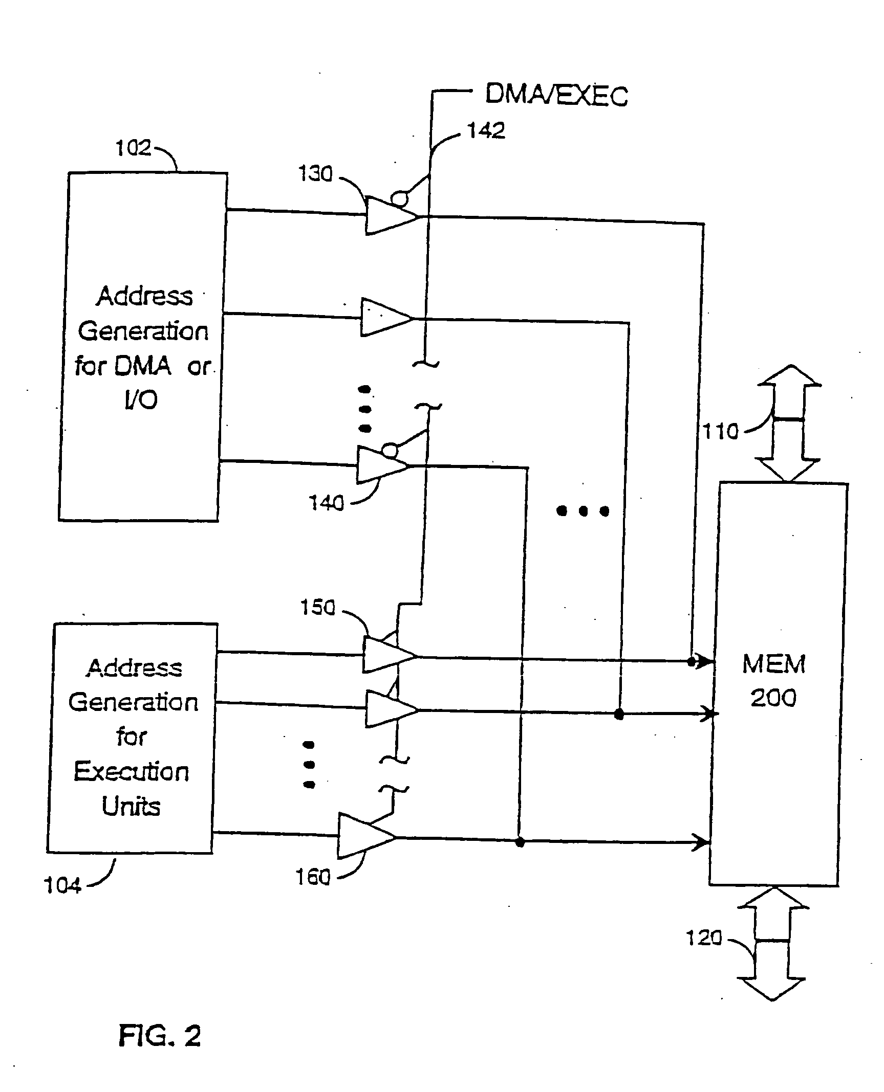 Tightly coupled and scalable memory and execution unit architecture