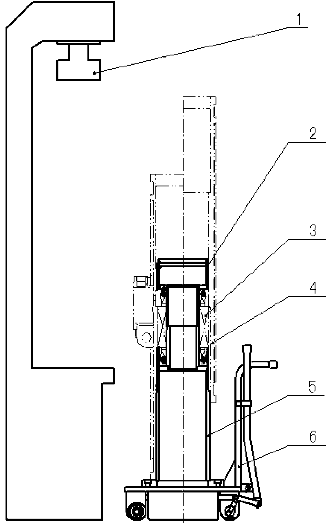 Method for pressing winding stator iron core of pole motor in machine base