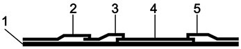 Colloidal gold immunochromatography test strip for detecting in-vivo neutralizing antibody after new crown vaccine injection and preparation method of colloidal gold immunochromatography test strip