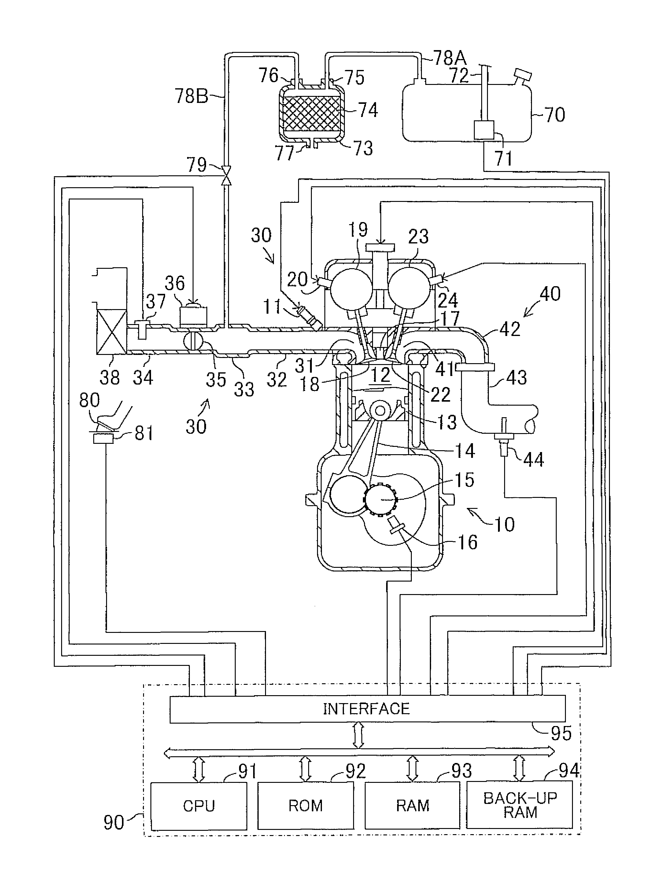 Control apparatus and control method for hybrid system