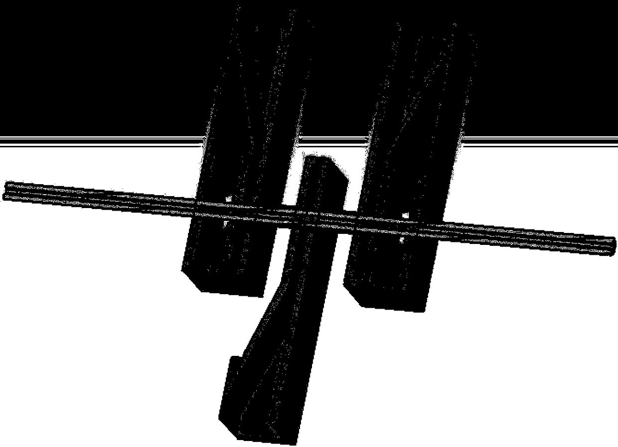 Three-port technology based coaxial material microwave real-time detection device