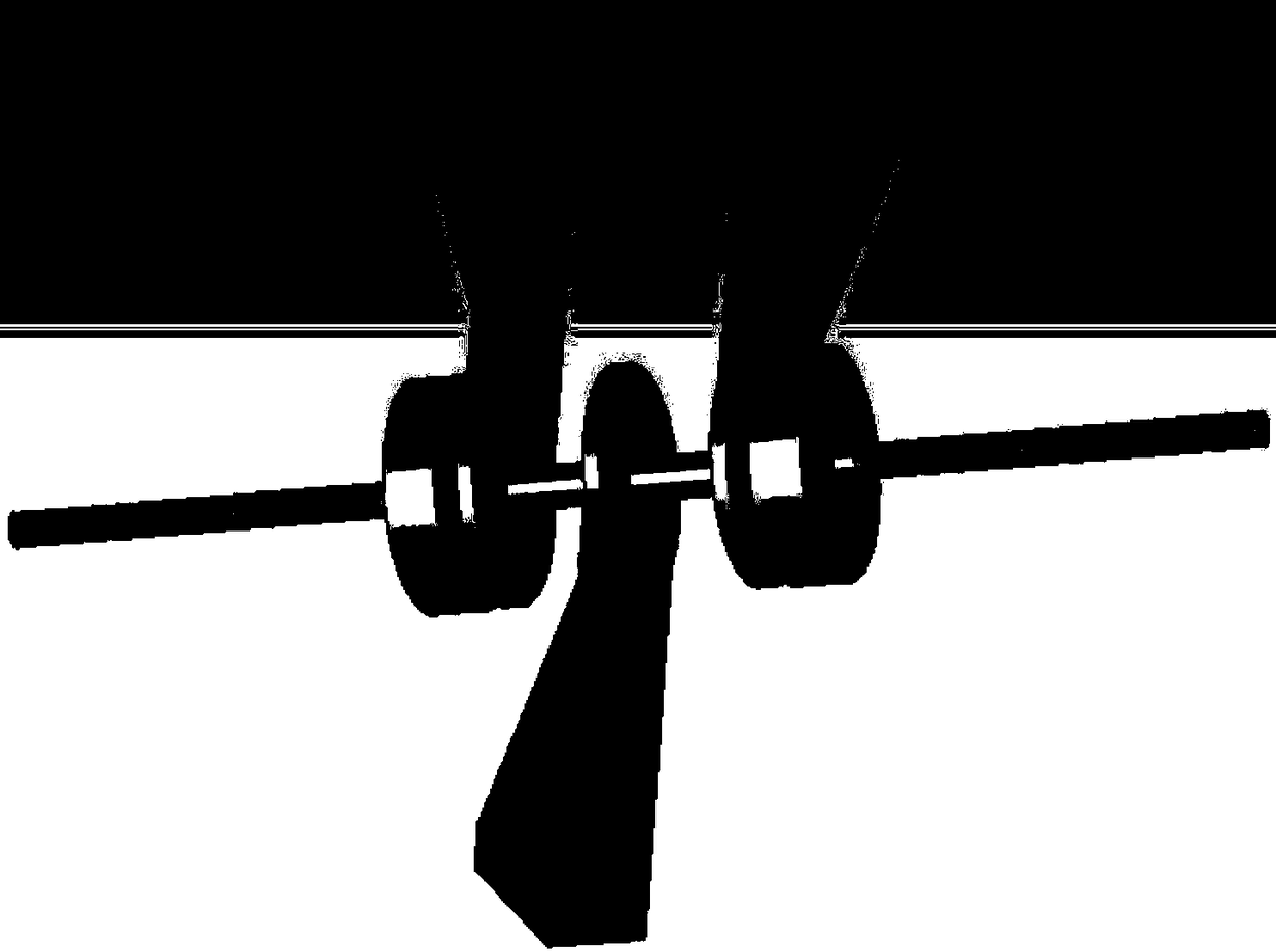 Three-port technology based coaxial material microwave real-time detection device