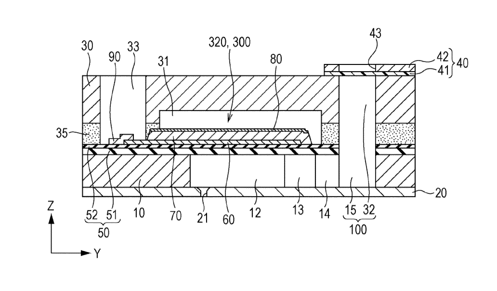 Liquid ejecting head, liquid ejecting apparatus, piezoelectric element, and ultrasonic sensor