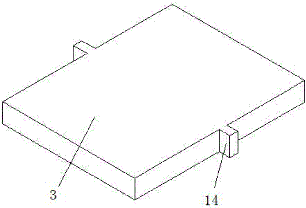 Computer-host-case damping base body