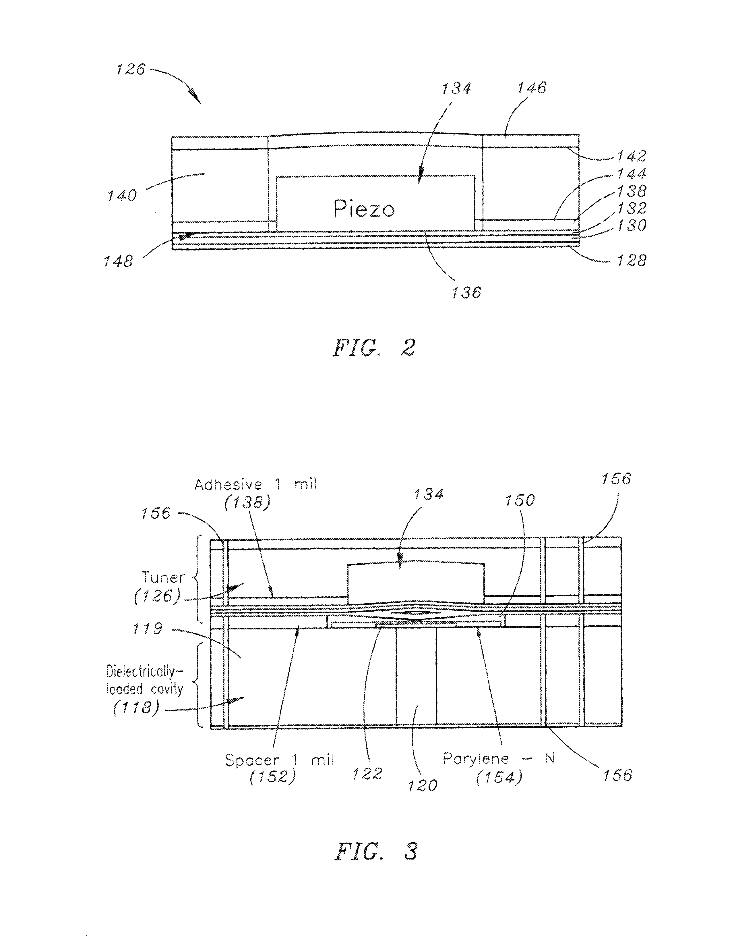 PCB-based tuners for RF cavity filters