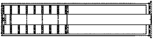 Parallel separation chamber of super-conducting magnetic separator and method of achieving uniform water distribution therewith