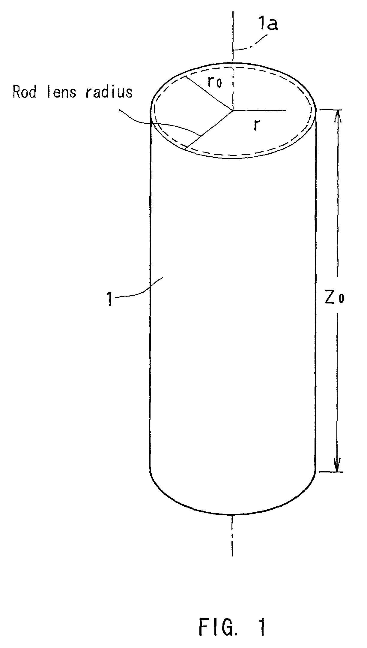 Optical imaging system with rod lens array