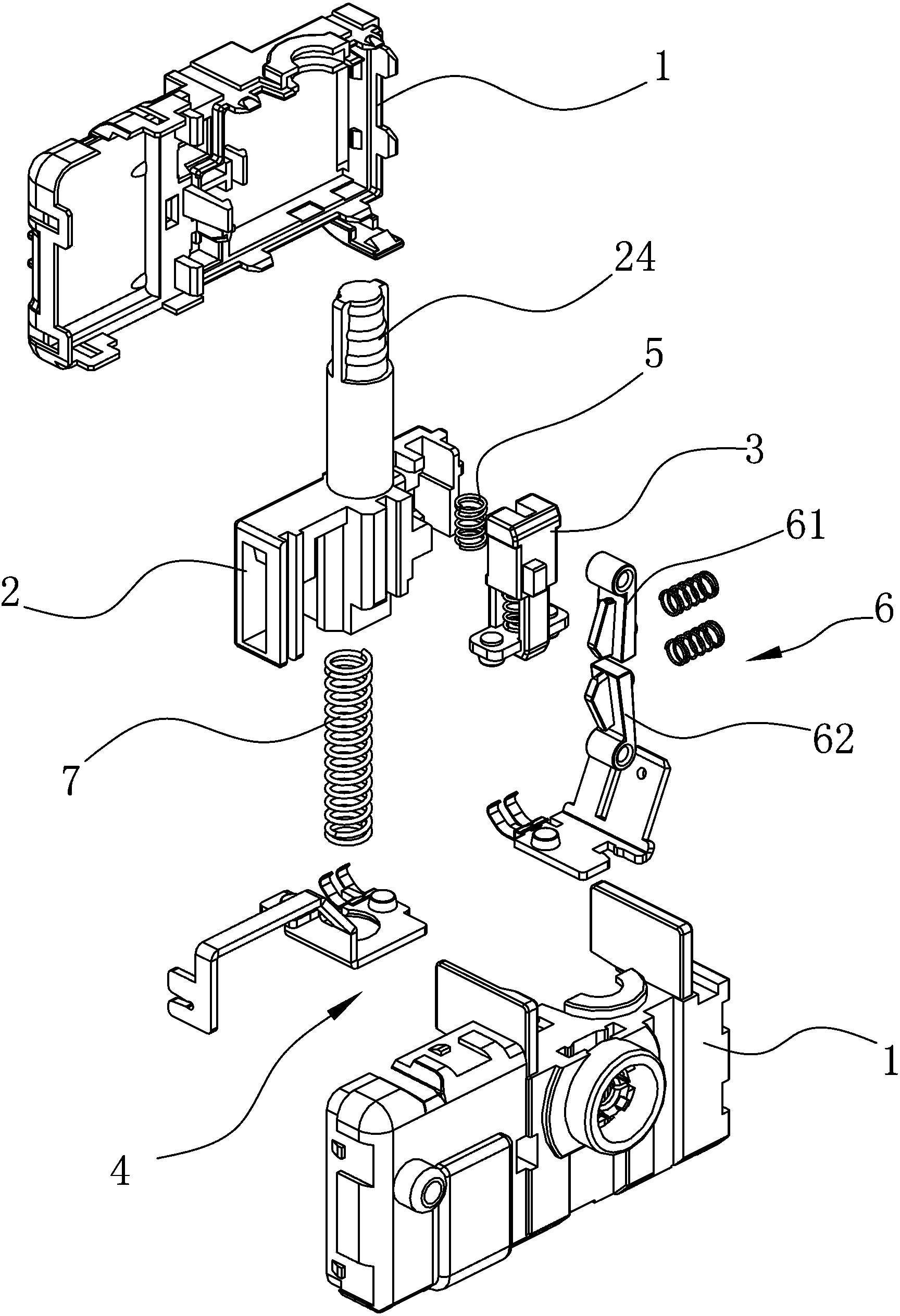 A kind of speed regulating switch with sudden jump function