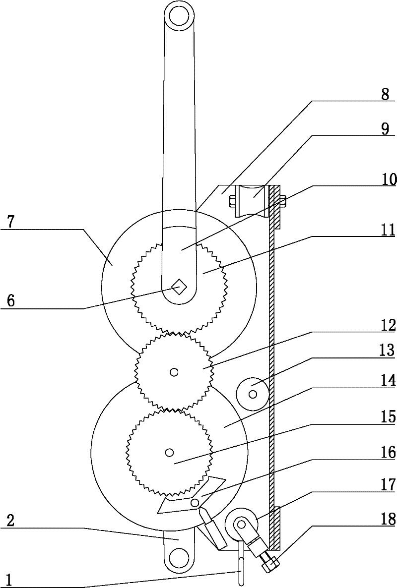 Automatic tail rope rolling and releasing manual capstan