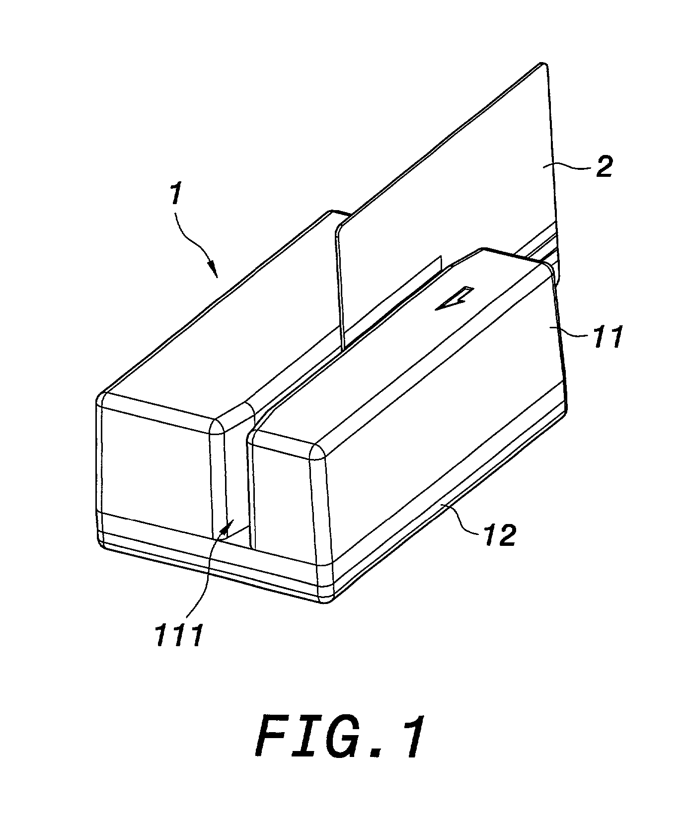 Waterproof structure for card machine