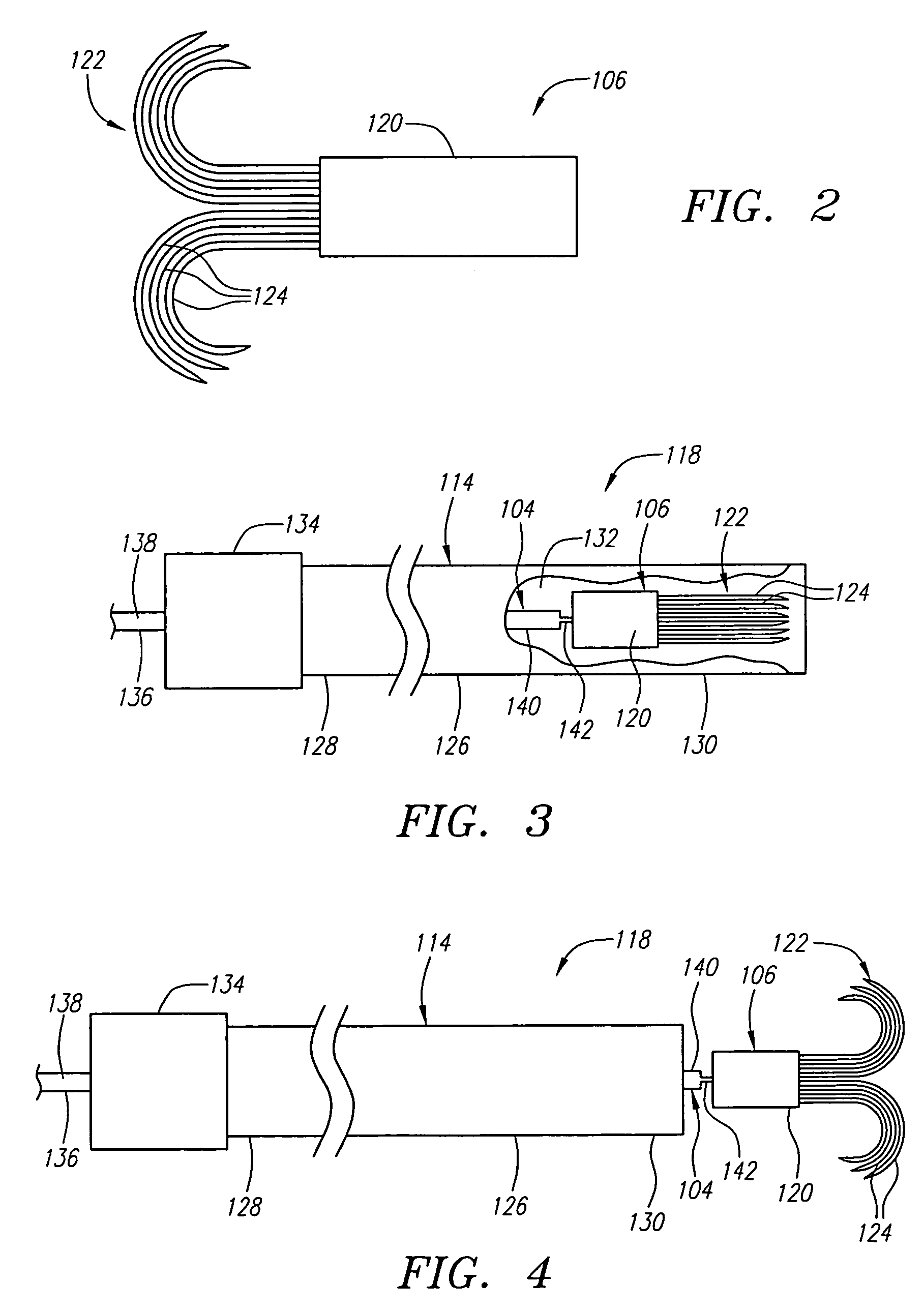 System for indirectly ablating tissue using implanted electrode devices