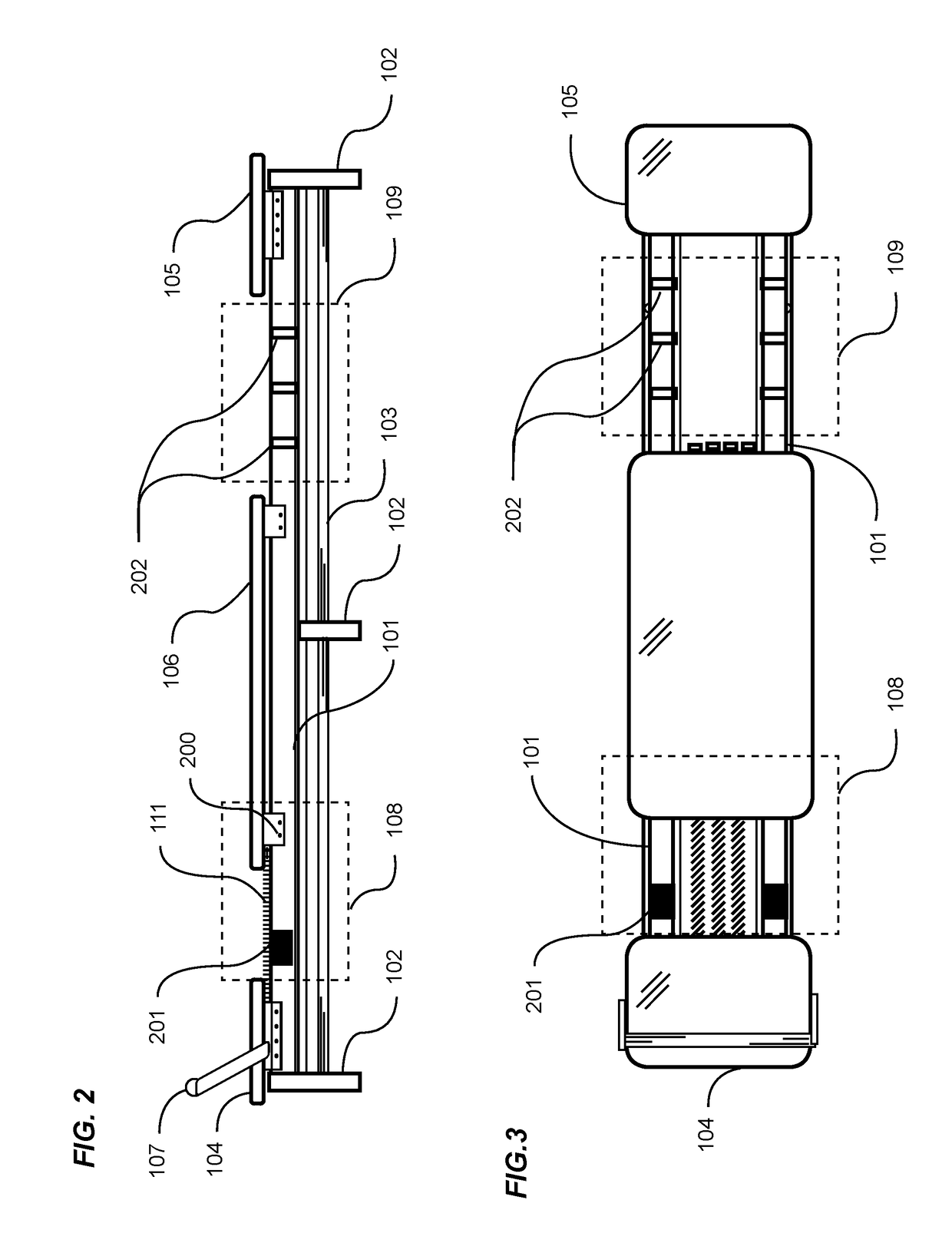 Exercise Machine Rail Indicia System