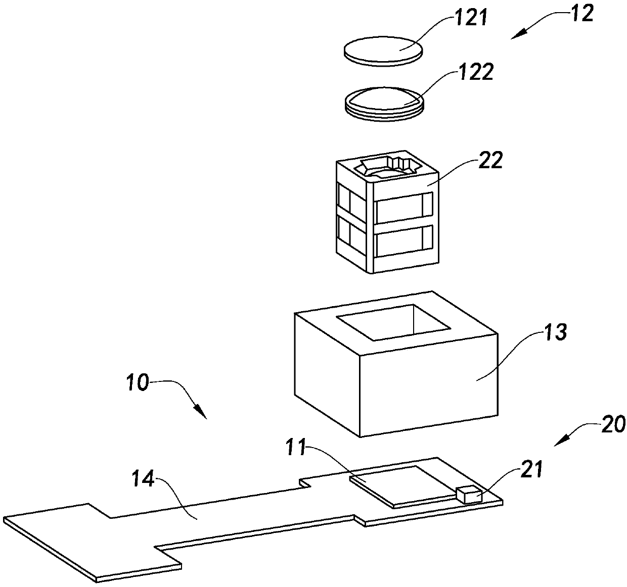 Structured light projection device having automatic focusing device and method thereof