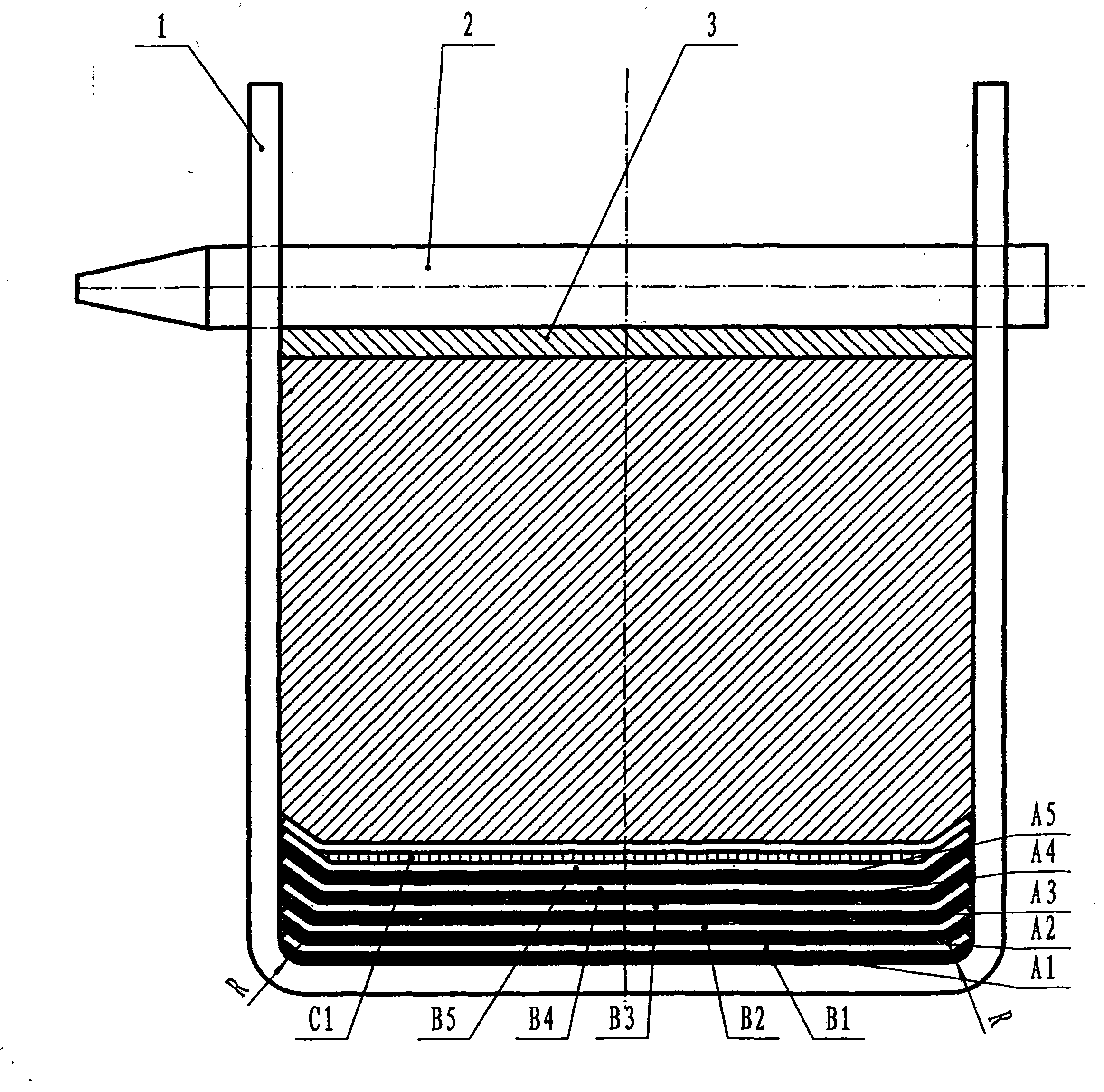 Method for manufacturing laminated veneer lumber by using wood