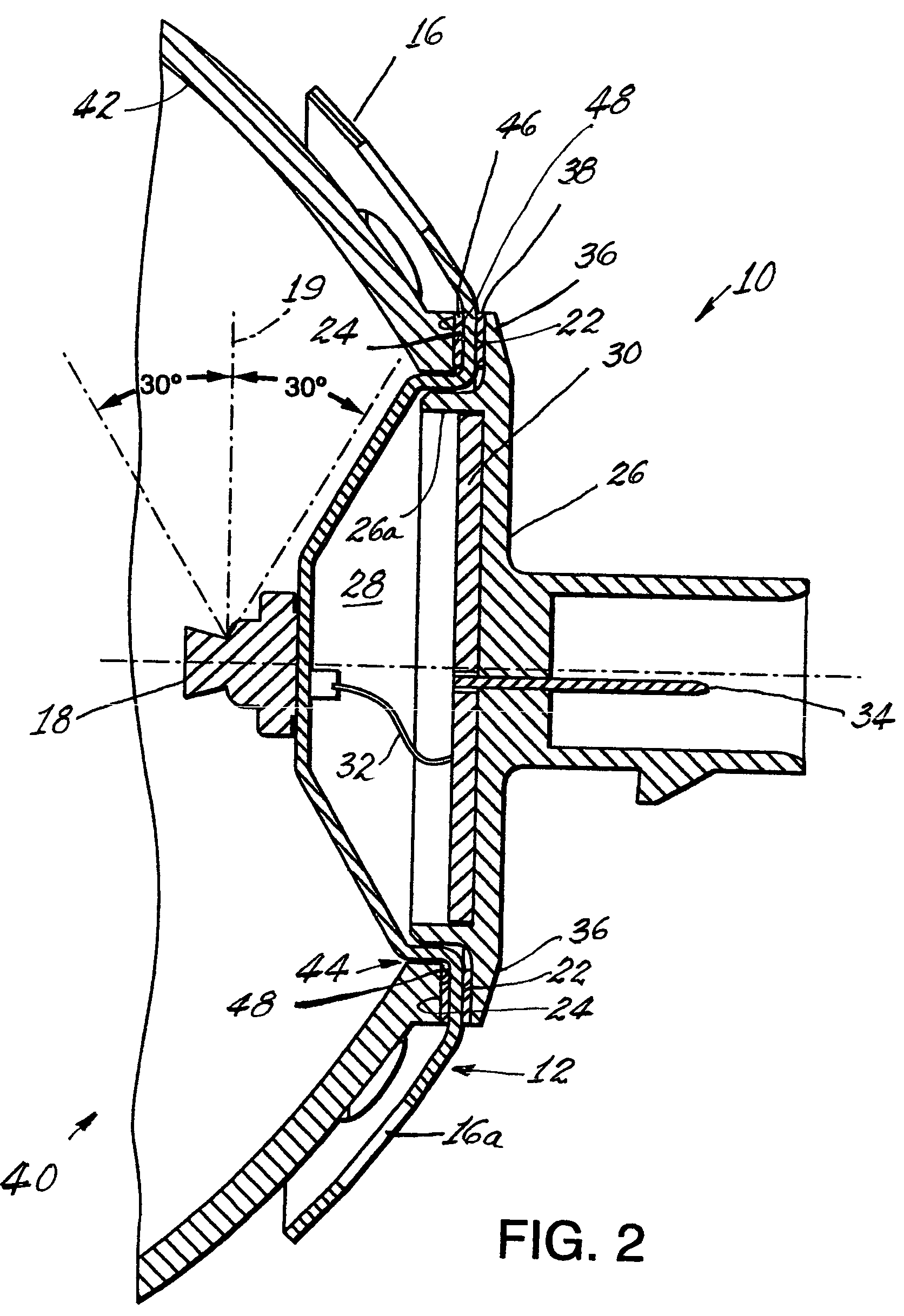 LED lamp and lamp/reflector assembly