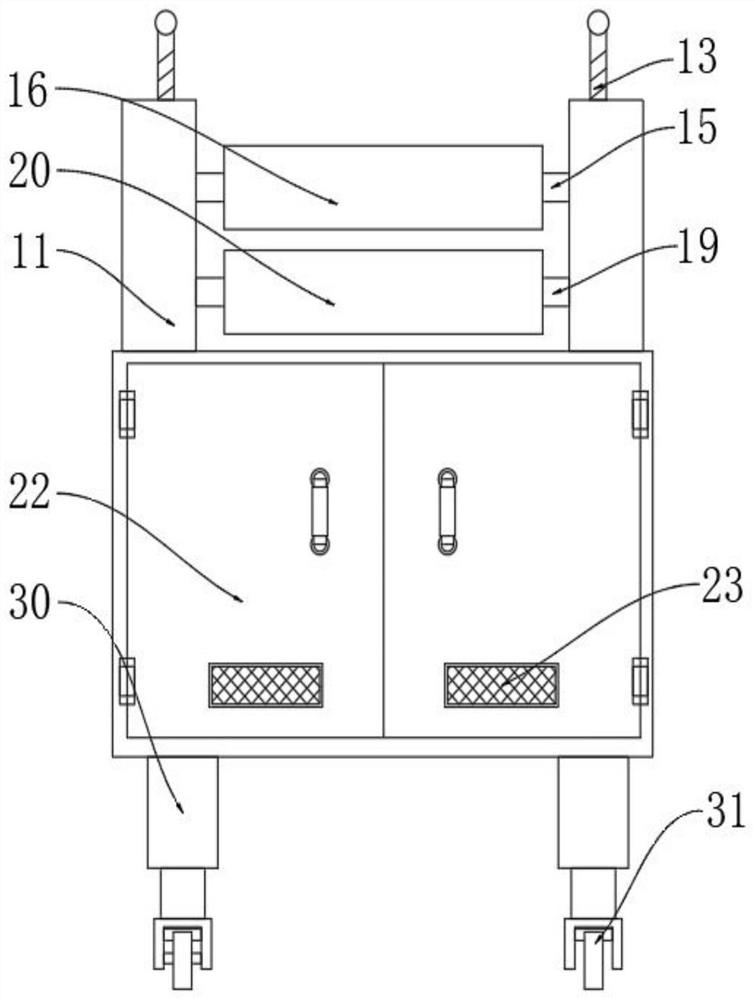 Drafting device for processing pineapple fiber braid