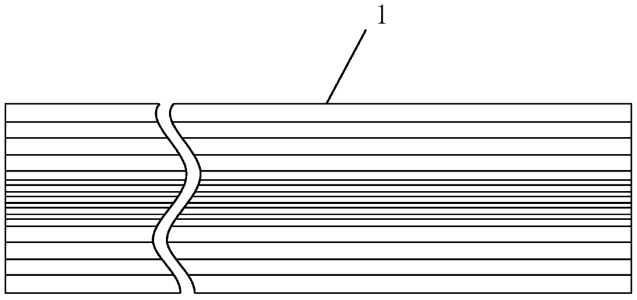 Skirting line and electric wire arrangement method based on skirting line