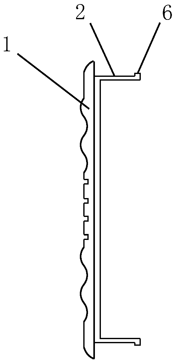 Skirting line and electric wire arrangement method based on skirting line