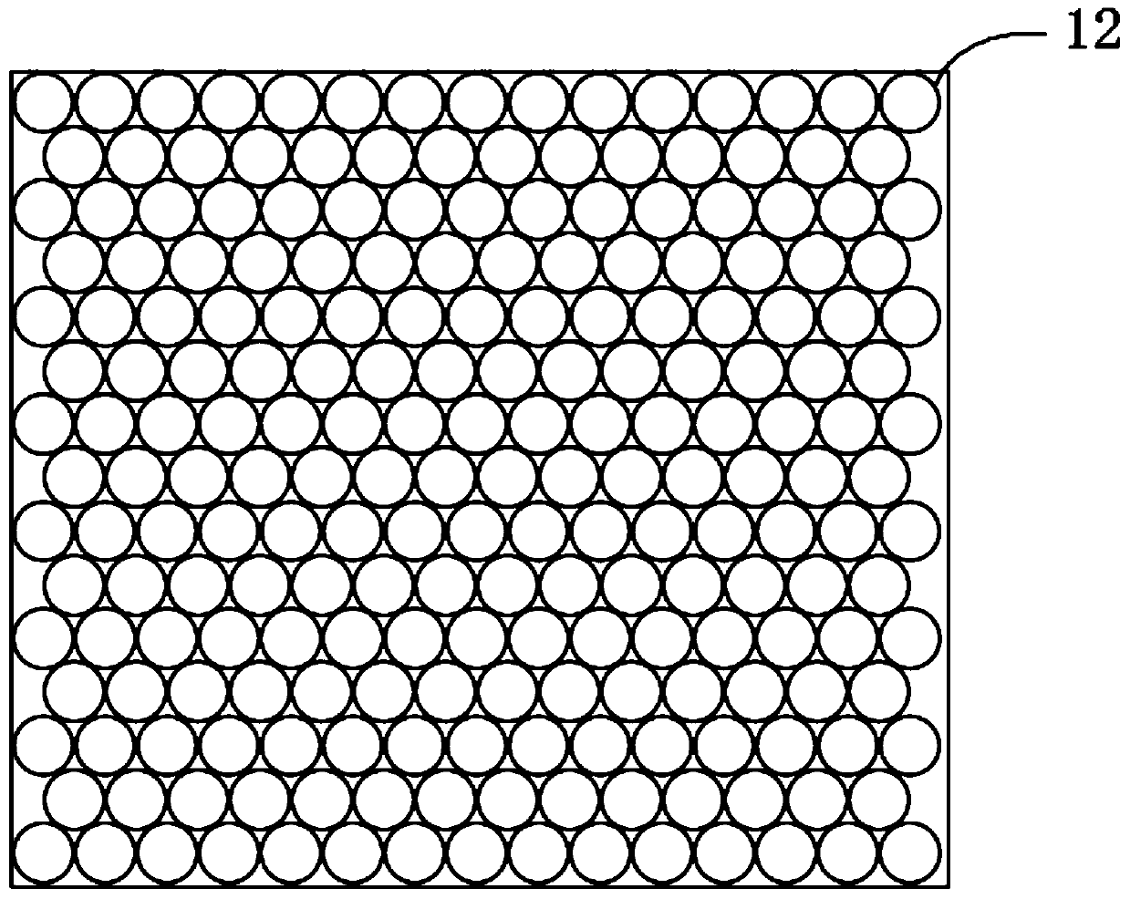 Glass cutting and splitting processing method and device