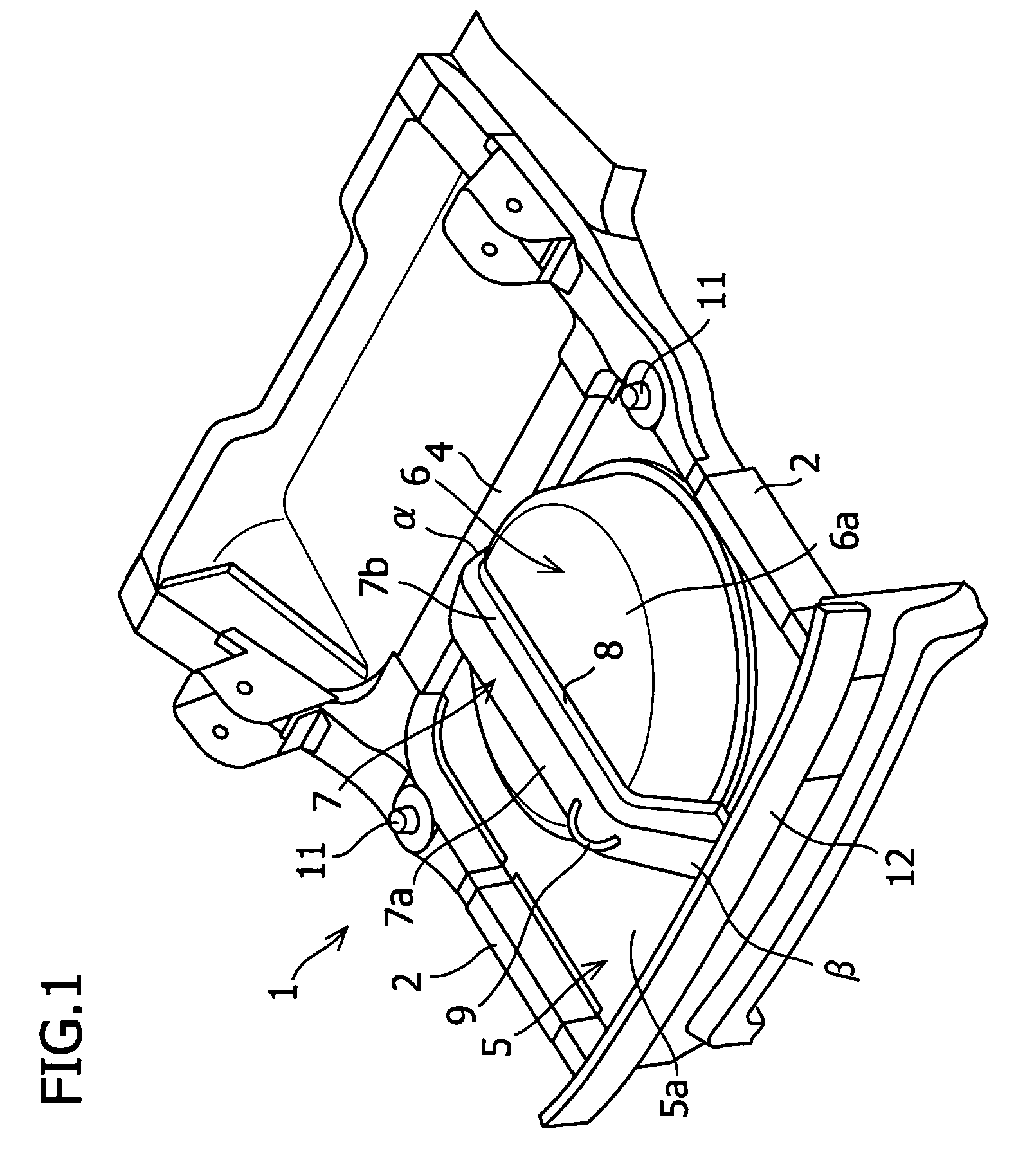 Vehicle body rear structure of automobile