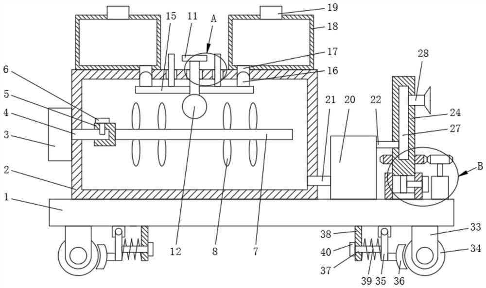 Pesticide spraying vehicle and working method thereof