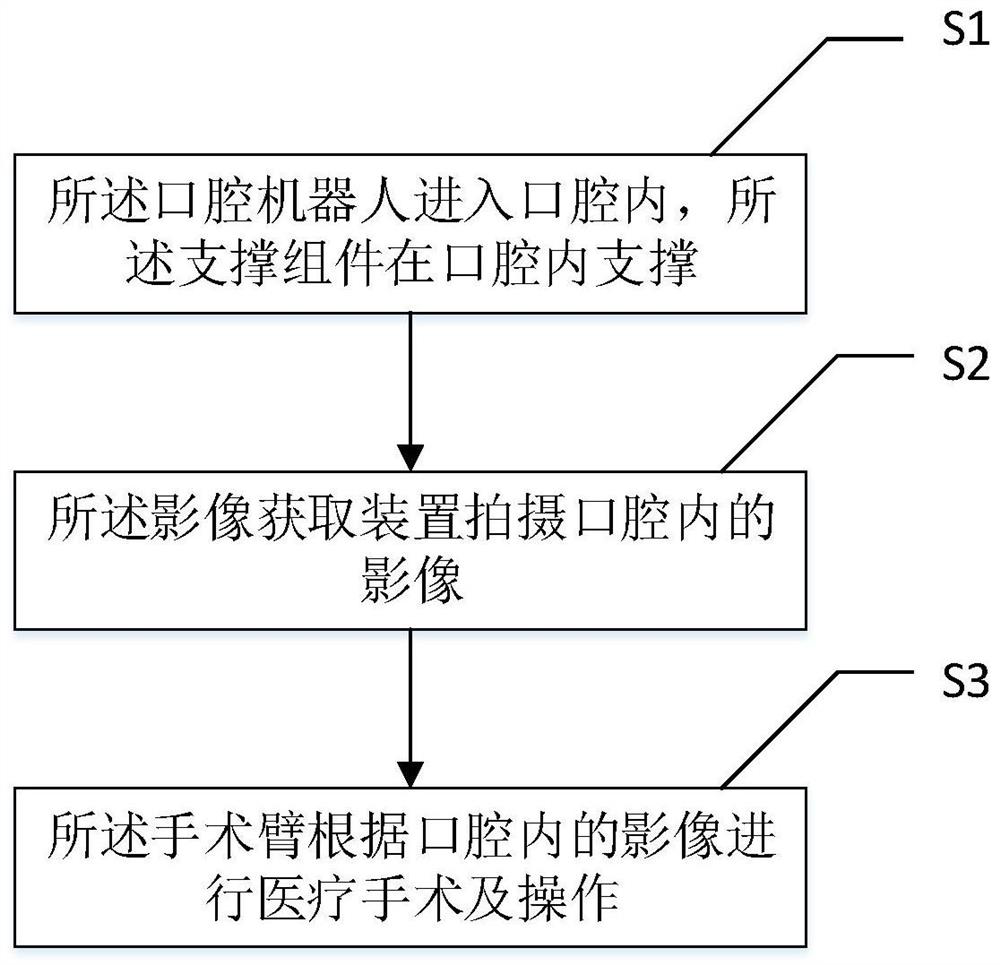 Oral cavity robot and using method thereof