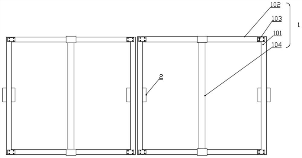 Assembly type photovoltaic support