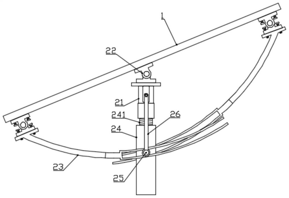 Assembly type photovoltaic support