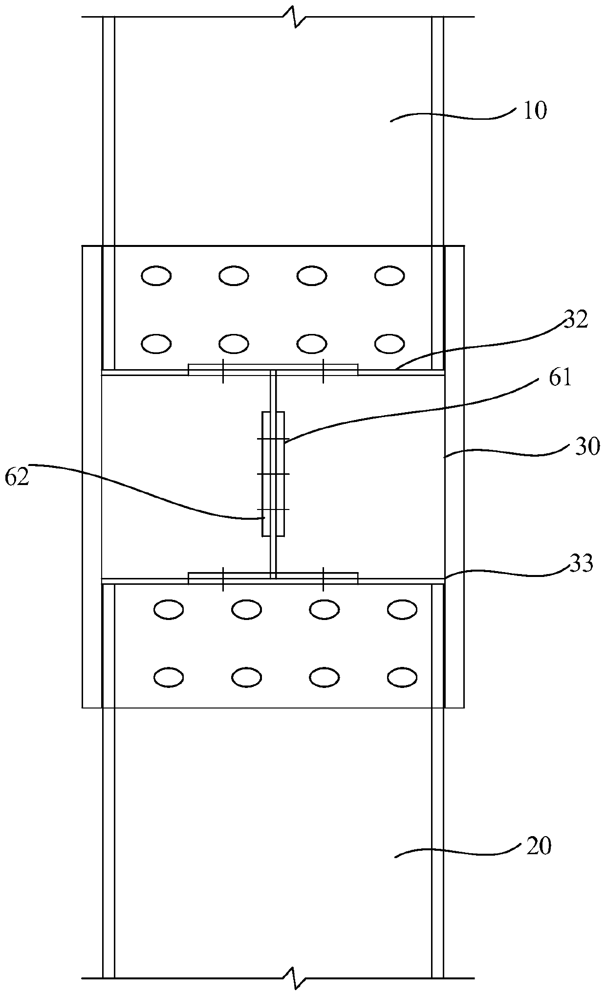 Steel structure and construction method thereof